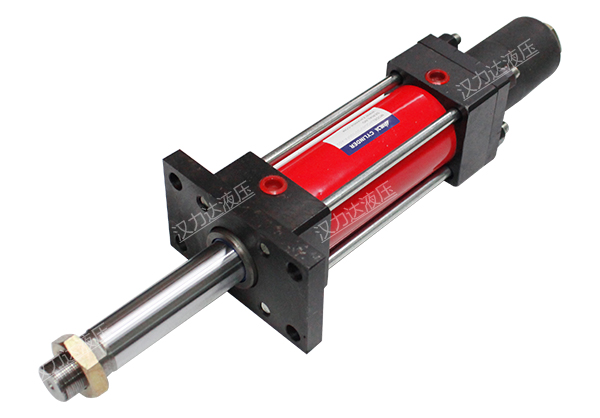 包裝機(jī)用雙出桿油缸-前法蘭款 包裝機(jī)用雙出桿油缸-前法蘭款